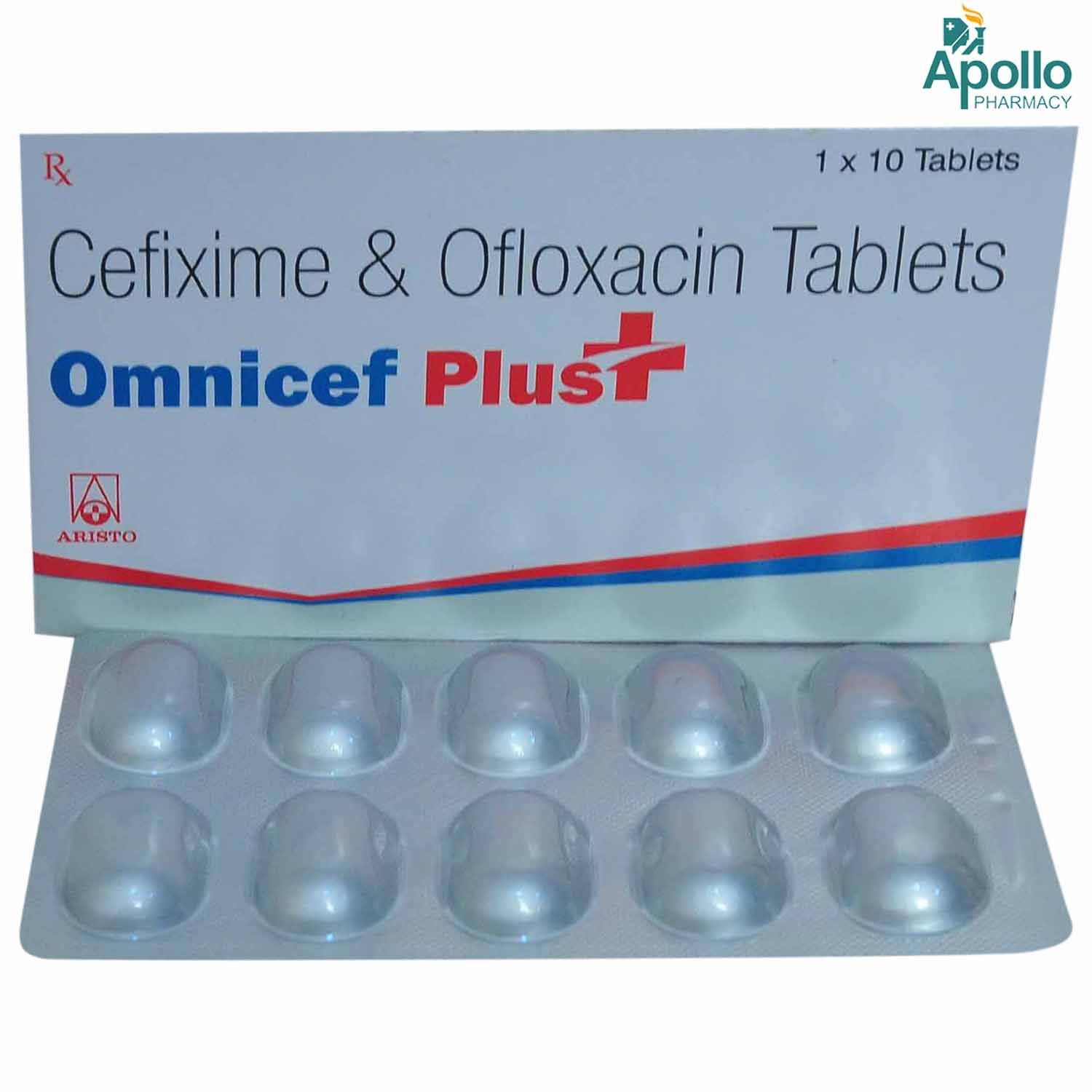 Omnicef Plus Tablet 10's, Pack of 10 TABLETS