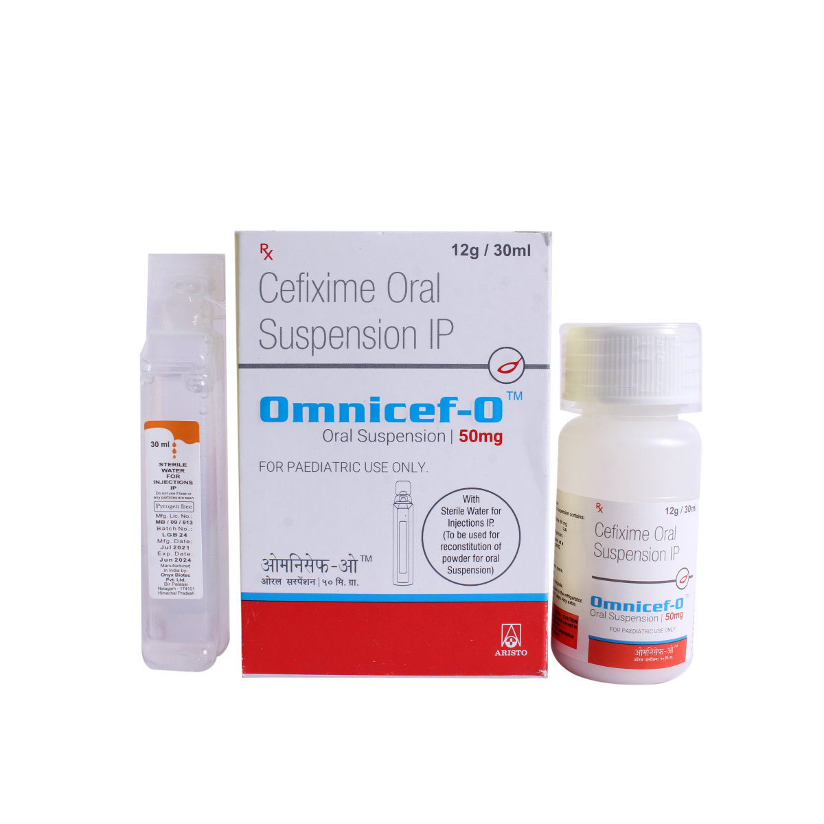 Omnicef-O 50 mg Oral Suspension 30 ml, Pack of 1 Suspension Omnicef-O 50 mg Oral Suspension 30 ml, Pack of 1 Suspension