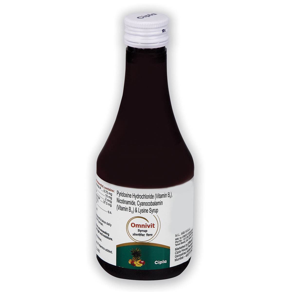 Omnivit Syrup 200 ml, Pack of 1 Syrup Omnivit Syrup 200 ml, Pack of 1 Syrup