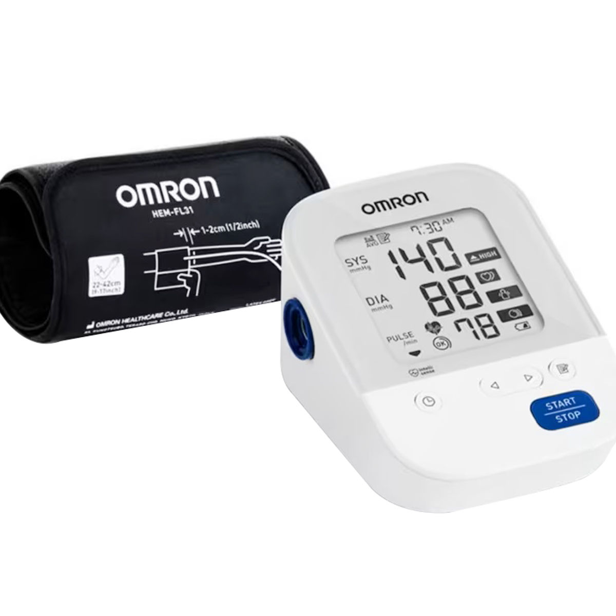 Omron Blood Pressure Monitor HEM-7156, 1 Count Price, Uses, Side ...