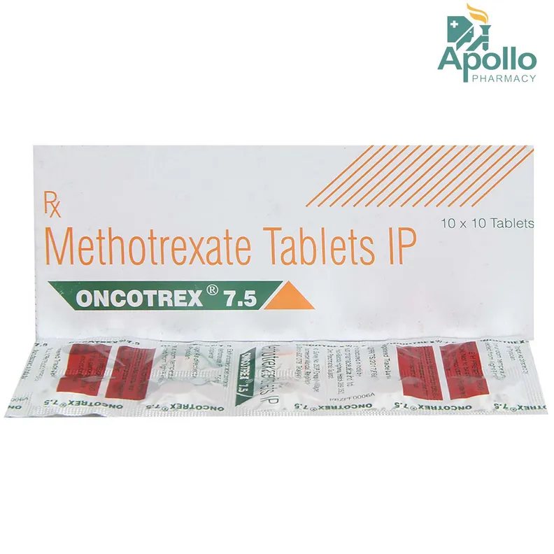 Oncotrex Inredients Buy Oncotrex 7.5 Tablet online | Uses, Side Effects, Price and ...