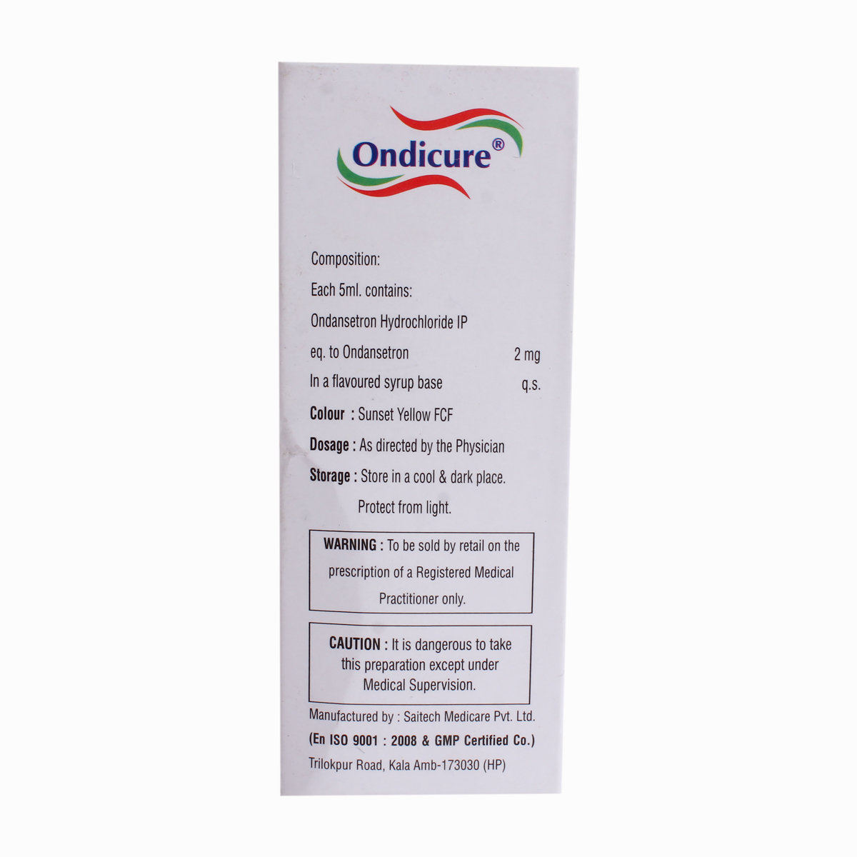 Ondicure Syrup 30 ml, Pack of 1 Liquid Ondicure Syrup 30 ml, Pack of 1 Liquid