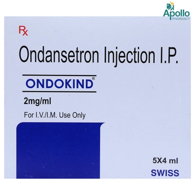 Ondokind 2 mg/ml  Injection 5 x 4 ml , Pack of 5 InjectionS