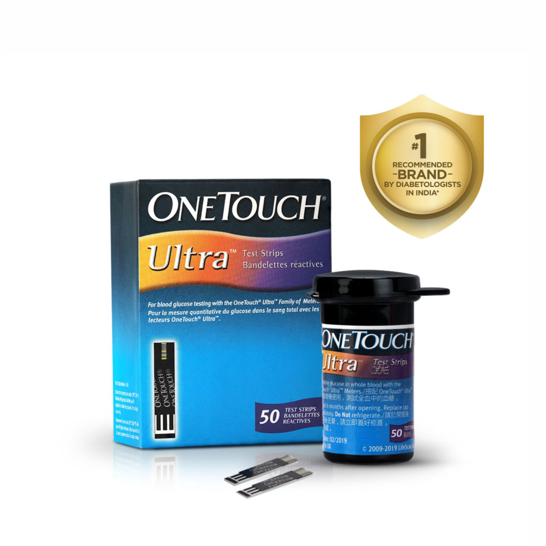 OneTouch Ultra Test Strips, 50 Count, Pack of 1 OneTouch Ultra Test Strips, 50 Count, Pack of 1