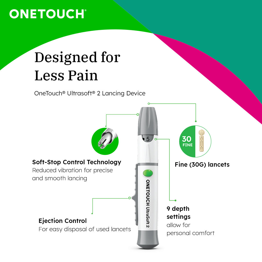 OneTouch Ultra Soft Lancets, 25 Count, Pack of 1 OneTouch Ultra Soft Lancets, 25 Count, Pack of 1