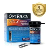 OneTouch Ultra Test Strips, 25 Count, Pack of 1