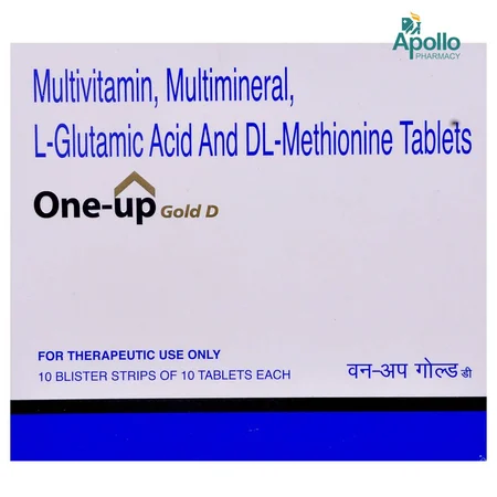 One Up Gold D Tablet 10's