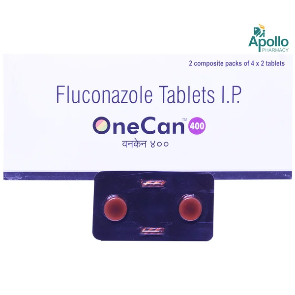 ONECAN 400MG TABLET, 2's, Pack of 2 TABLETS