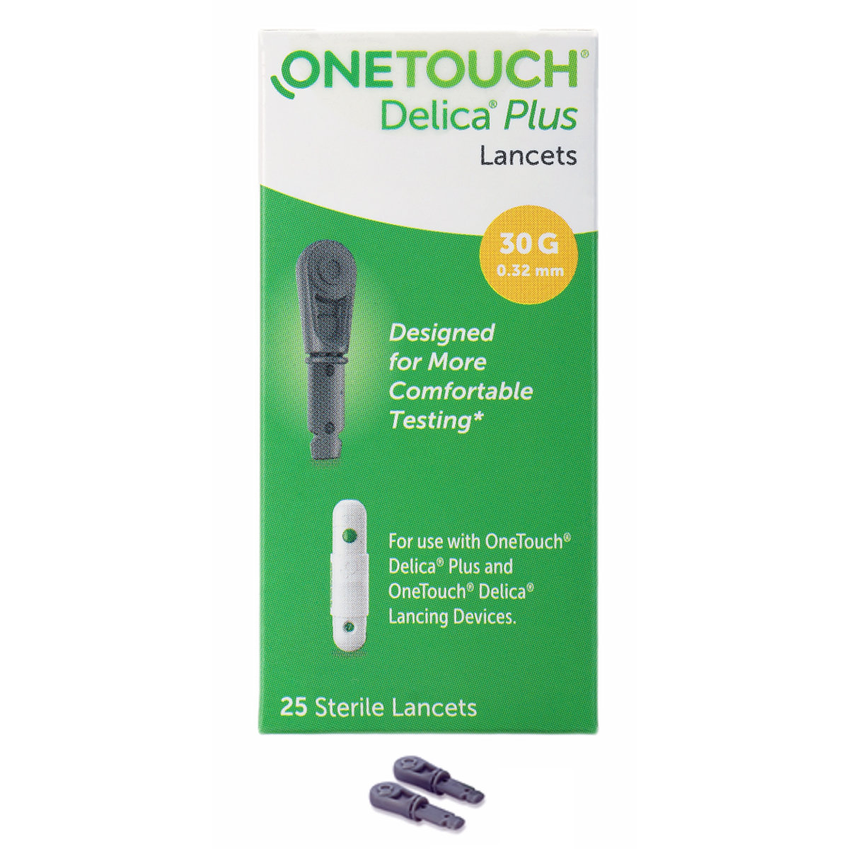 OneTouch Delica Plus Lancets, 25 Count OneTouch Delica Plus Lancets, 25 Count