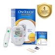 OneTouch Verio Flex Blood Glucose Monitor with OneTouch Reveal Mobile Application (FREE 10 Strips + Lancing device + 10 Lancets), 1 Kit