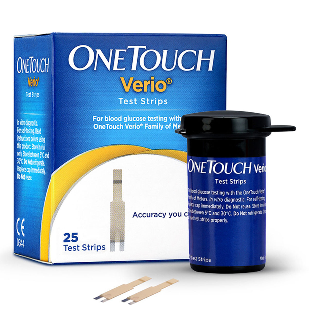 Buy OneTouch Verio Test Strips, 25 Count Online