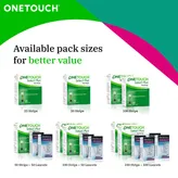 Onetouch Select Plus Test Strips | Pack Of 25 Strips | For Use With  Onetouch Select Plus Simple