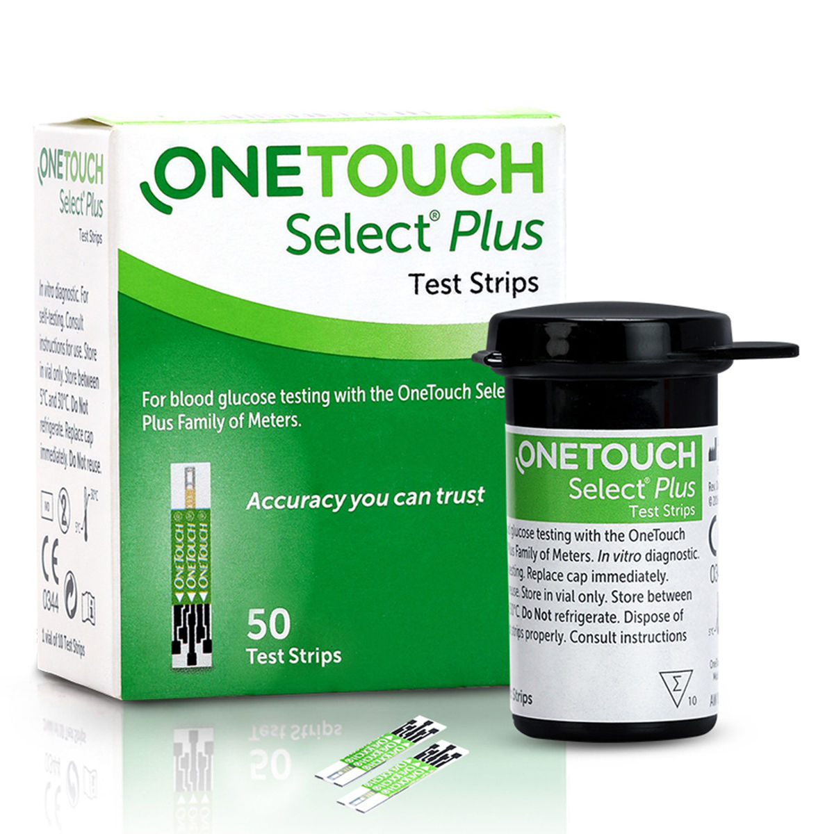 OneTouch Select Plus Test Strips, 50 Count OneTouch Select Plus Test Strips, 50 Count