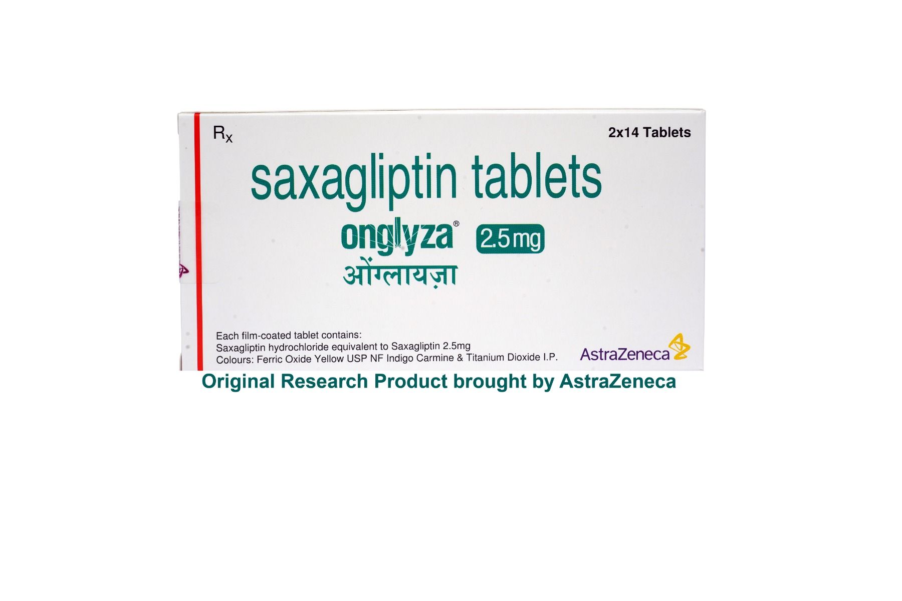 Buy Onglyza 2.5 mg Tablet 14's Online