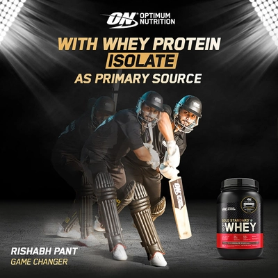 Optimum Nutrition (ON) Gold Standard 100% Whey Protein Double Rich Chocolate Flavour Powder, 1.7 kg, Pack of 1