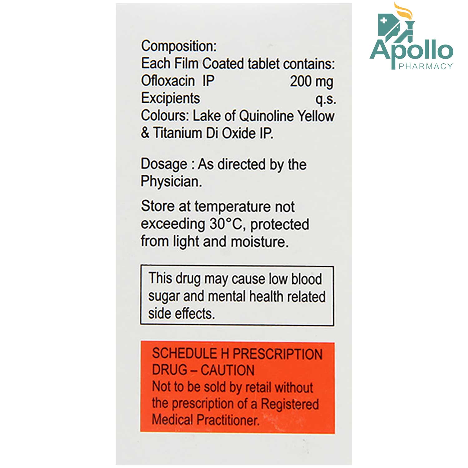 Onoff 200 Tablet 10's, Pack of 10 TABLETS Onoff 200 Tablet 10's, Pack of 10 TABLETS