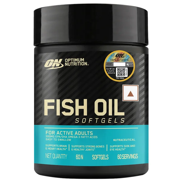 Optimum Nutrition Fish Oil, 60 Softgels