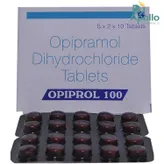 Opiprol 100 Tablet 10's, Pack of 10 TABLETS