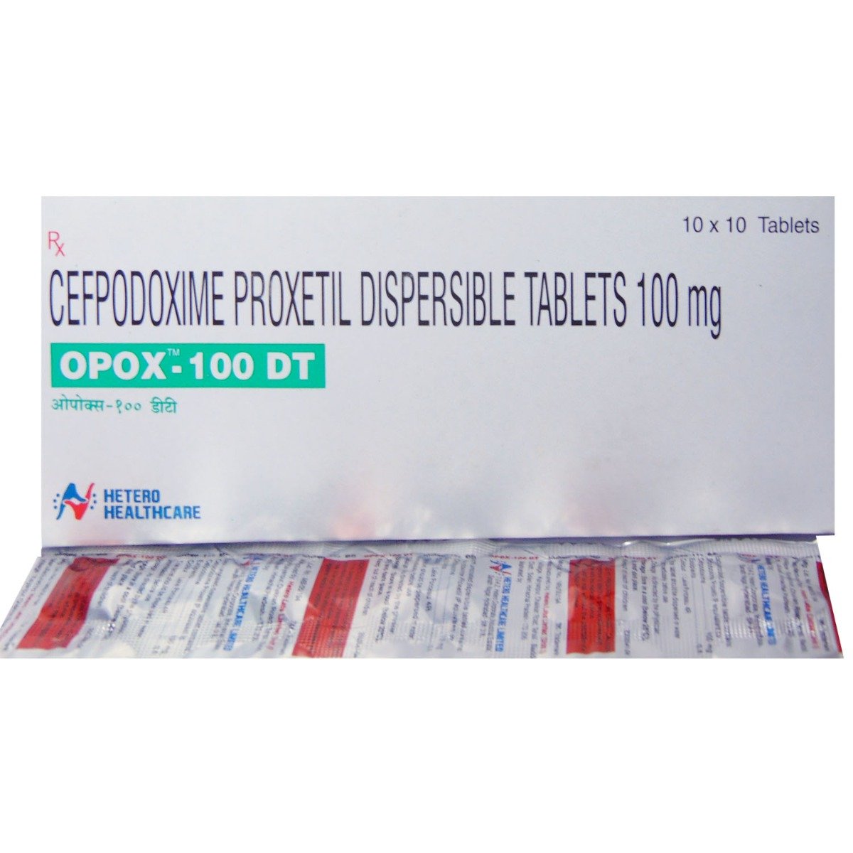 Opox DT 100 mg Tablet 10's, Pack of 10 TabletS Opox DT 100 mg Tablet 10's, Pack of 10 TabletS