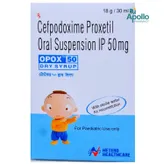 Opox 50 mg Syrup 30 ml, Pack of 1 SYRUP