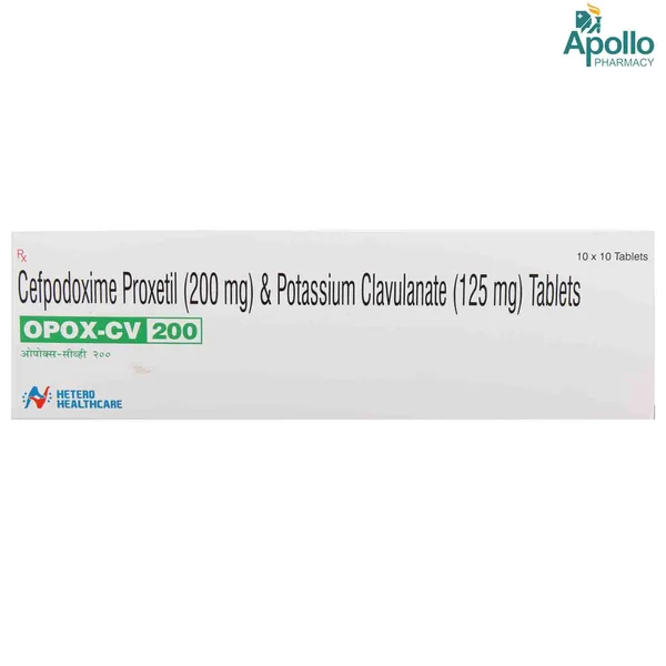 Opox-CV 200 Tablet 10's