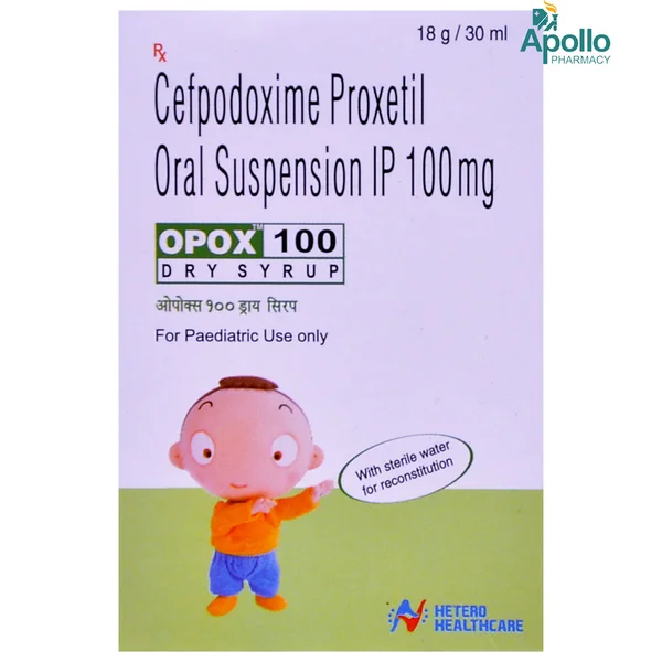 Opox 100 Dry Syrup 30 ml, Pack of 1 Syrup