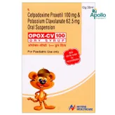 Opox Cv 100 Mg Dry Syrup 30 ml, Pack of 1 SYRUP