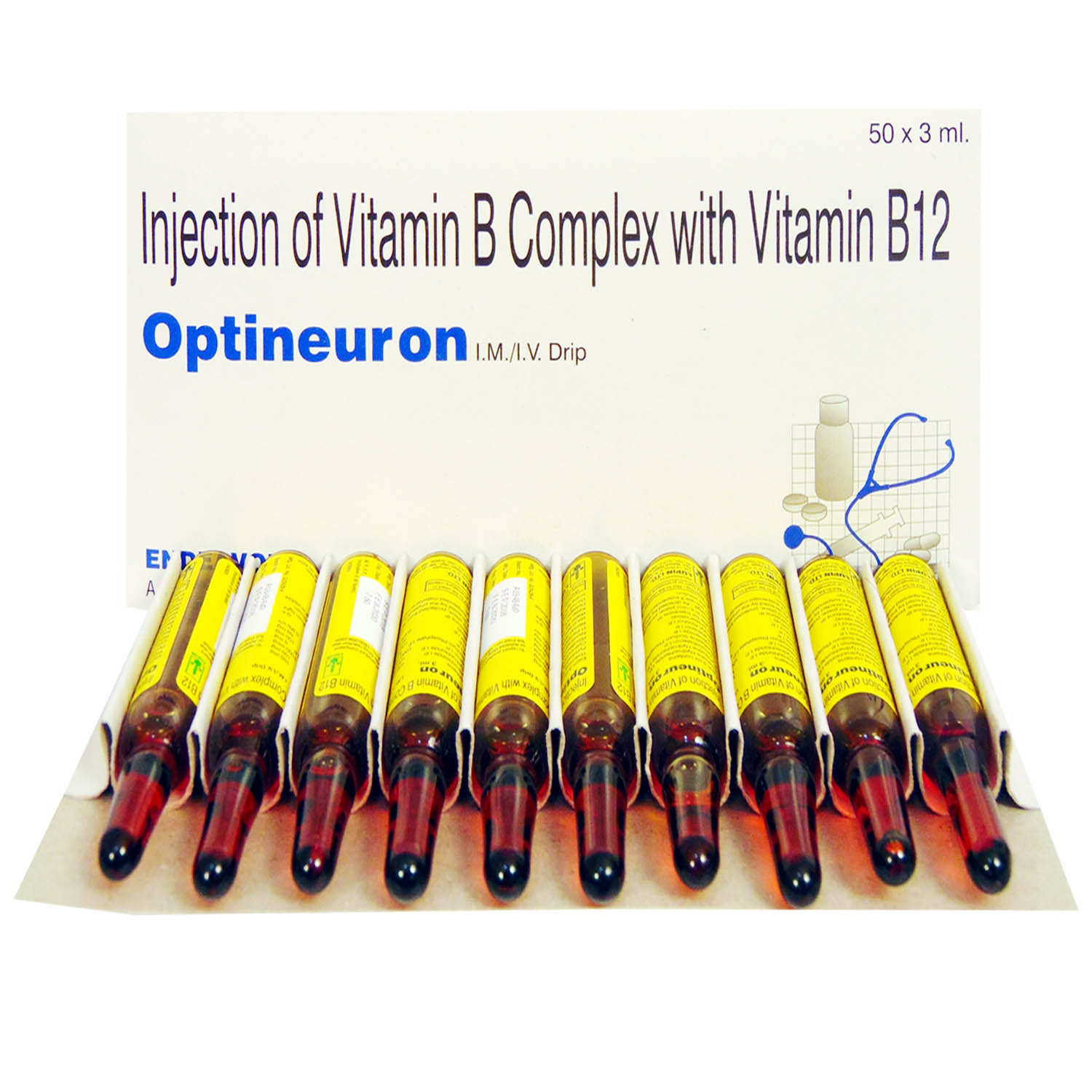 Buy Optineuron Injection 10 x 3 ml Online