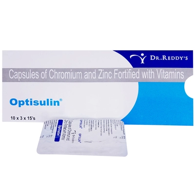 Optisulin Capsule 15's, Pack of 15 CAPSULES