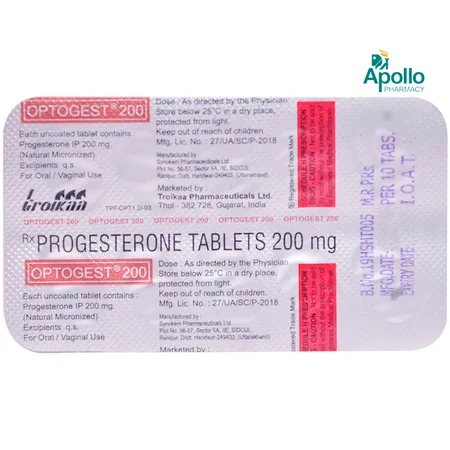 Optogest 200 Tablet 10's