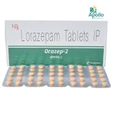 ORAZEP 2MG TABLET, Pack of 10 TABLETS