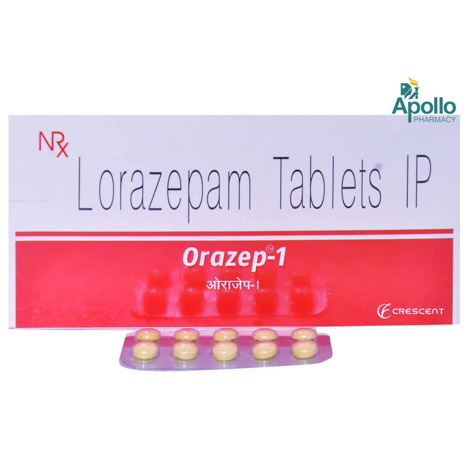 ORAZEP 1MG TABLET, Pack of 10 TABLETS ORAZEP 1MG TABLET, Pack of 10 TABLETS