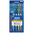 Oral-B Criss Cross Deep Clean Soft Toothbrush, 4 Count (Buy 2, Get 2 Free)