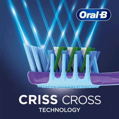 Oral-B Criss Cross Deep Clean Gum Care Soft Toothbrush, 4 (Buy 2 , Get 2 Free), Pack of 1