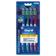 Oral-B Criss Cross Deep Clean Gum Care Toothbrush Medium, 4 (Buy 2 , Get 2 Free)