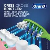 Oral-B Criss Cross Deep Clean Toothbrush, 4 Count (Buy 2, Get 2 Free), Pack of 1