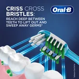 Oral-B Criss Cross Deep Clean Toothbrush, 3 Count (Buy 2, Get 1 Free), Pack of 1