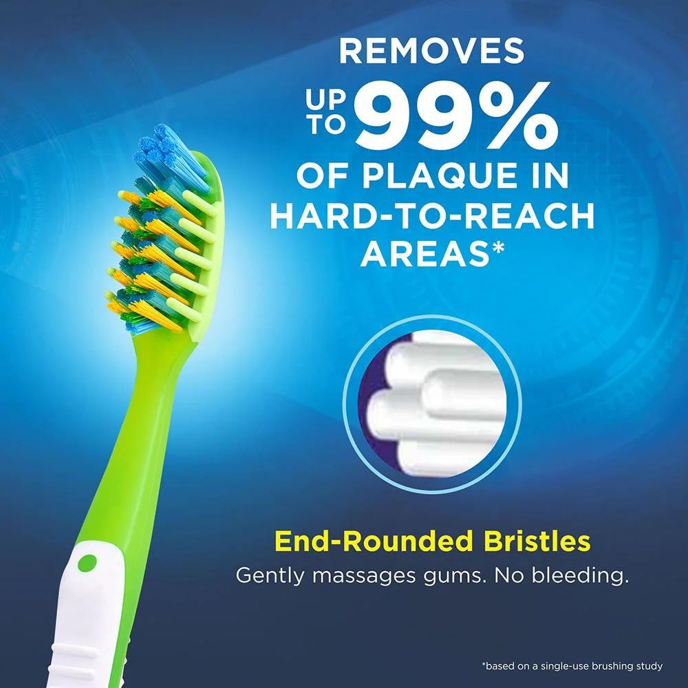 Oral-B Pro Health Anti-Bacterial Soft Toothbrush, 3 Count (Buy 2, Get 1 Free), Pack of 1 Oral-B Pro Health Anti-Bacterial Soft Toothbrush, 3 Count (Buy 2, Get 1 Free), Pack of 1