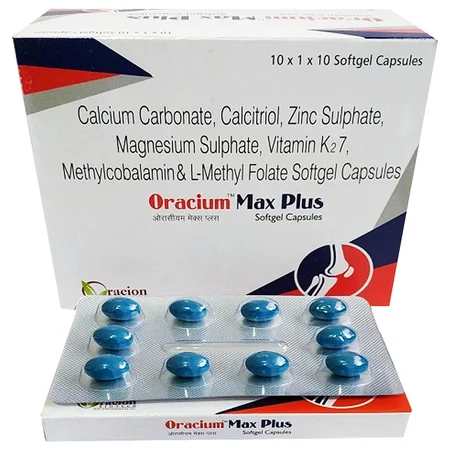 Oracium Max Plus Softgel Capsule 10's