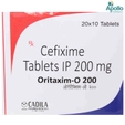 Oritaxim-O 200 Tablet 10's