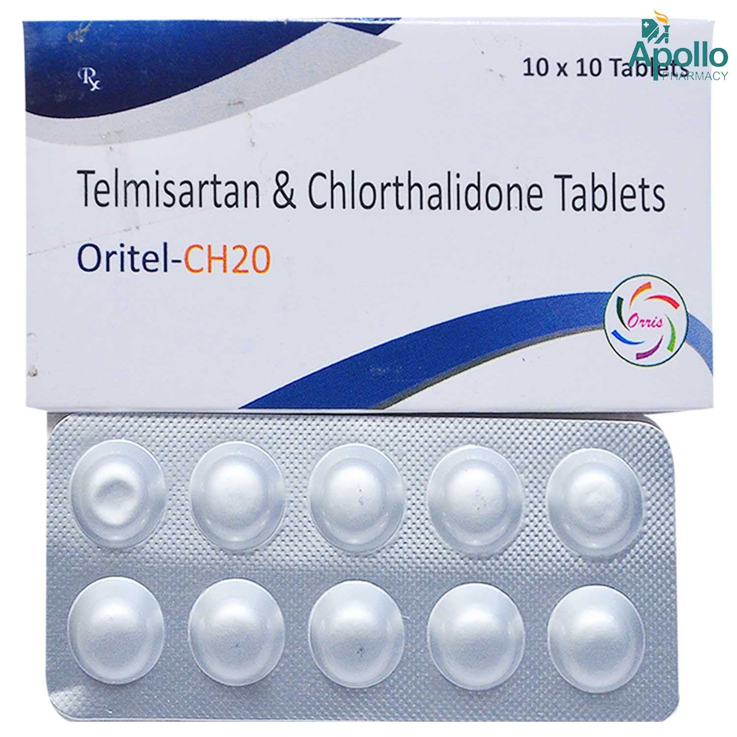 ORITEL CH20 TABLET 10'S, Pack of 10 TabletS