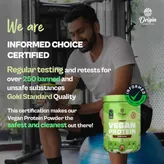 Origin Nutrition 100% Natural Vegan Protein Unflavour Powder, 250 gm, Pack of 1