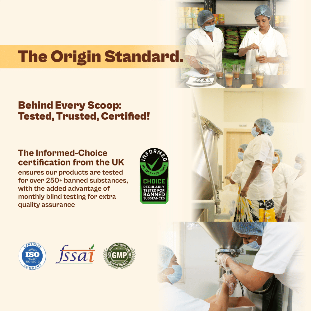 Origin Nutrition Daily Plant Protein Mocha Flavour Powder, 800 gm, Pack of 1 Origin Nutrition Daily Plant Protein Mocha Flavour Powder, 800 gm, Pack of 1