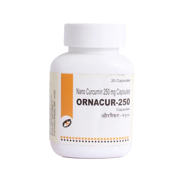 Ornacur-250, 20 Capsules, Pack of 1