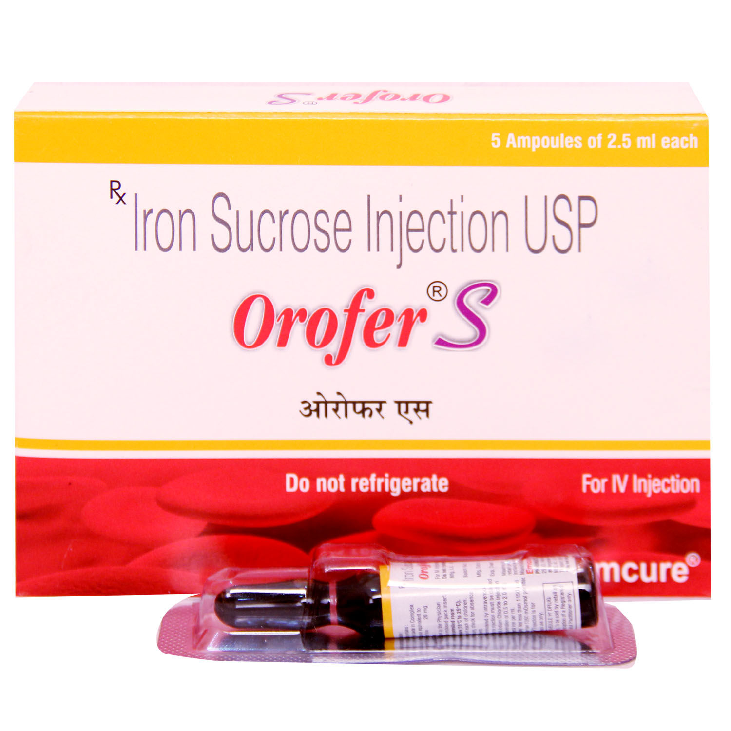 Buy Orofer S Injection 2.5 ml Online