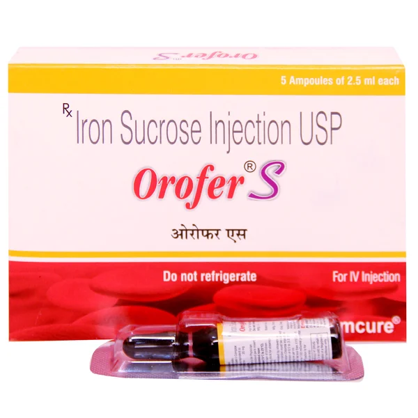 Orofer S Injection 2.5 ml, Pack of 1 Injection