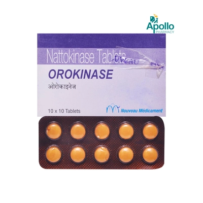 Orokinase Tablet 10's, Pack of 10 TABLETS