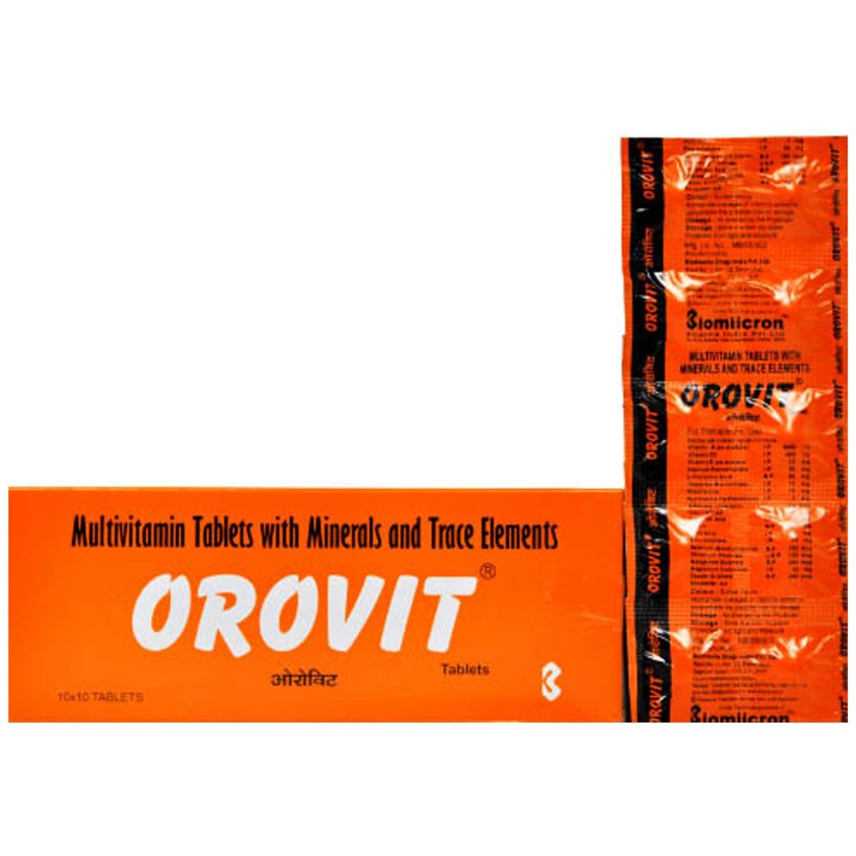 Orovit Tablet Uses, Benefits, Price Apollo Pharmacy