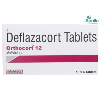 Orthocort 12 Tablet 6's, Pack of 6 TABLETS