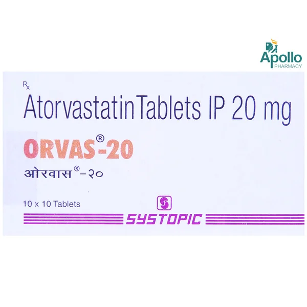 Orvas-20 Tablet 10's